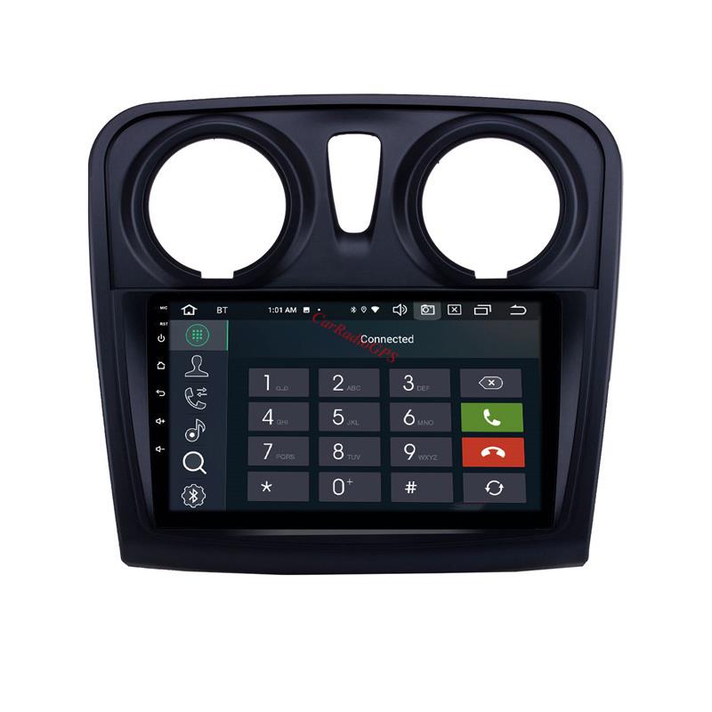 Car Dvd Player Multimedia System Android Stereo for Renault Dacia Sandero 2012-2017 Bluetooth Wifi Music Gps Navigation Support Digital TV