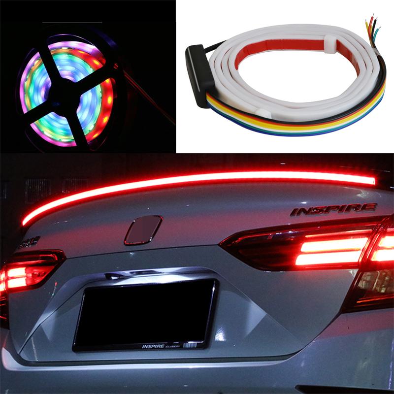 Interior&External Lights 1.2M Flexible Car Exterior LED Strip Waterproof Daytime Running Turn Signal Tail License Plate Light DC12V
Interior&External Lights 1.2M Flexible Car Exterior LED Strip Waterproof Daytime Running Turn Signal Tail License Plate Light DC12V