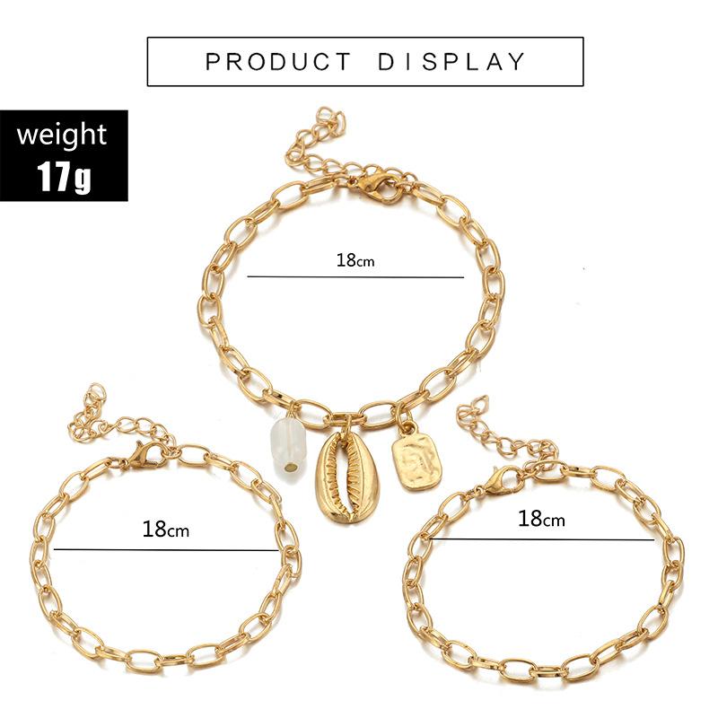 Charm Bracelets ZHEN TOMOMI 3pcs/set Fashion Shell Pearl Pendant Bangle For Women 2021 Bohemian Adjustable Geometric Metal Set Jewelry
Charm Bracelets ZHEN TOMOMI 3pcs/set Fashion Shell Pearl Pendant Bangle For Women 2021 Bohemian Adjustable Geometric Metal Set Jewelry