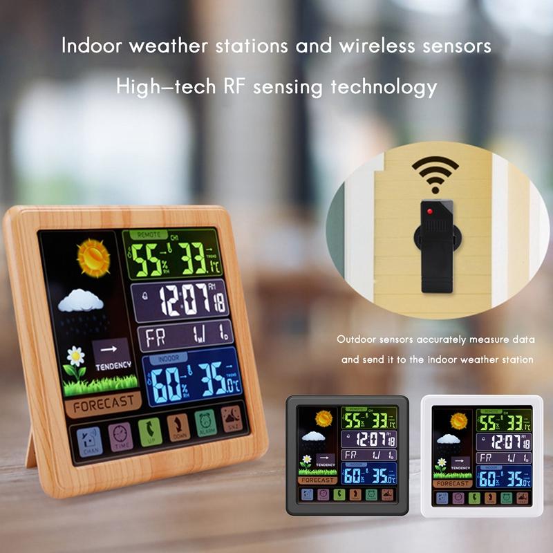 Laptop Cooling Pads Weather Station TS 3310 Indoor Outdoor Thermometer Hygrometer Alarm Clock Wireless Sensor Barometer
Laptop Cooling Pads Weather Station TS 3310 Indoor Outdoor Thermometer Hygrometer Alarm Clock Wireless Sensor Barometer