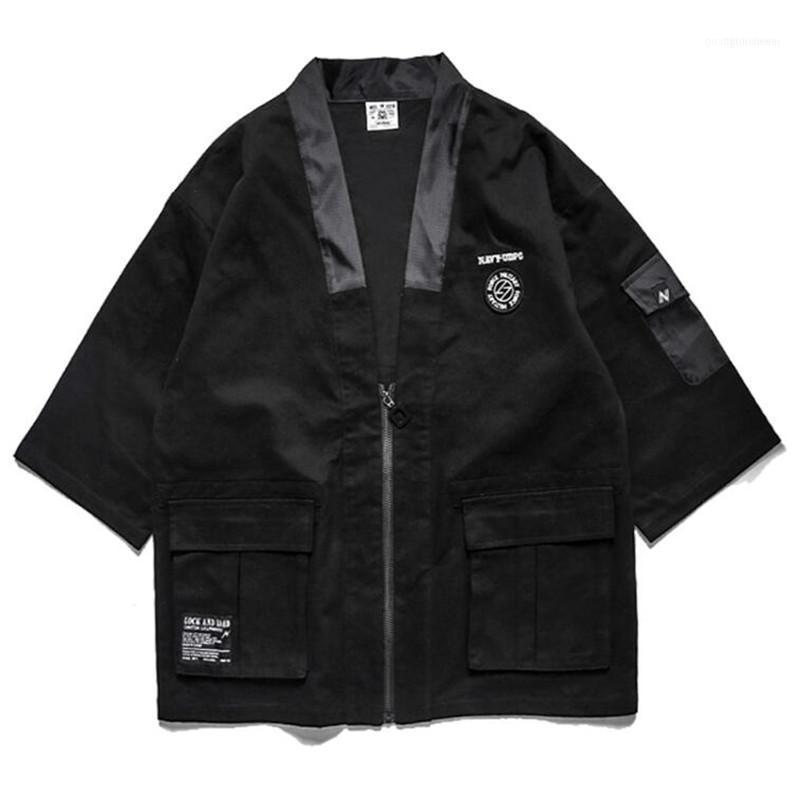 Zipper Men Casual Jackets Streetwear Hip Hop Male Cardigan Kimono Jacket Coats Japan Style Harajuku Outwear US Size1, Black
Zipper Men Casual Jackets Streetwear Hip Hop Male Cardigan Kimono Jacket Coats Japan Style Harajuku Outwear US Size1, Black