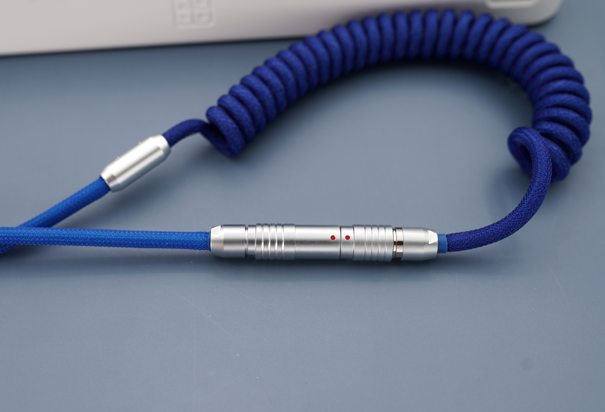GeekCable Handmade Customized Mechanical Keyboard Data Cable For GMK Theme SP Keycap Line Vanguard Colorway