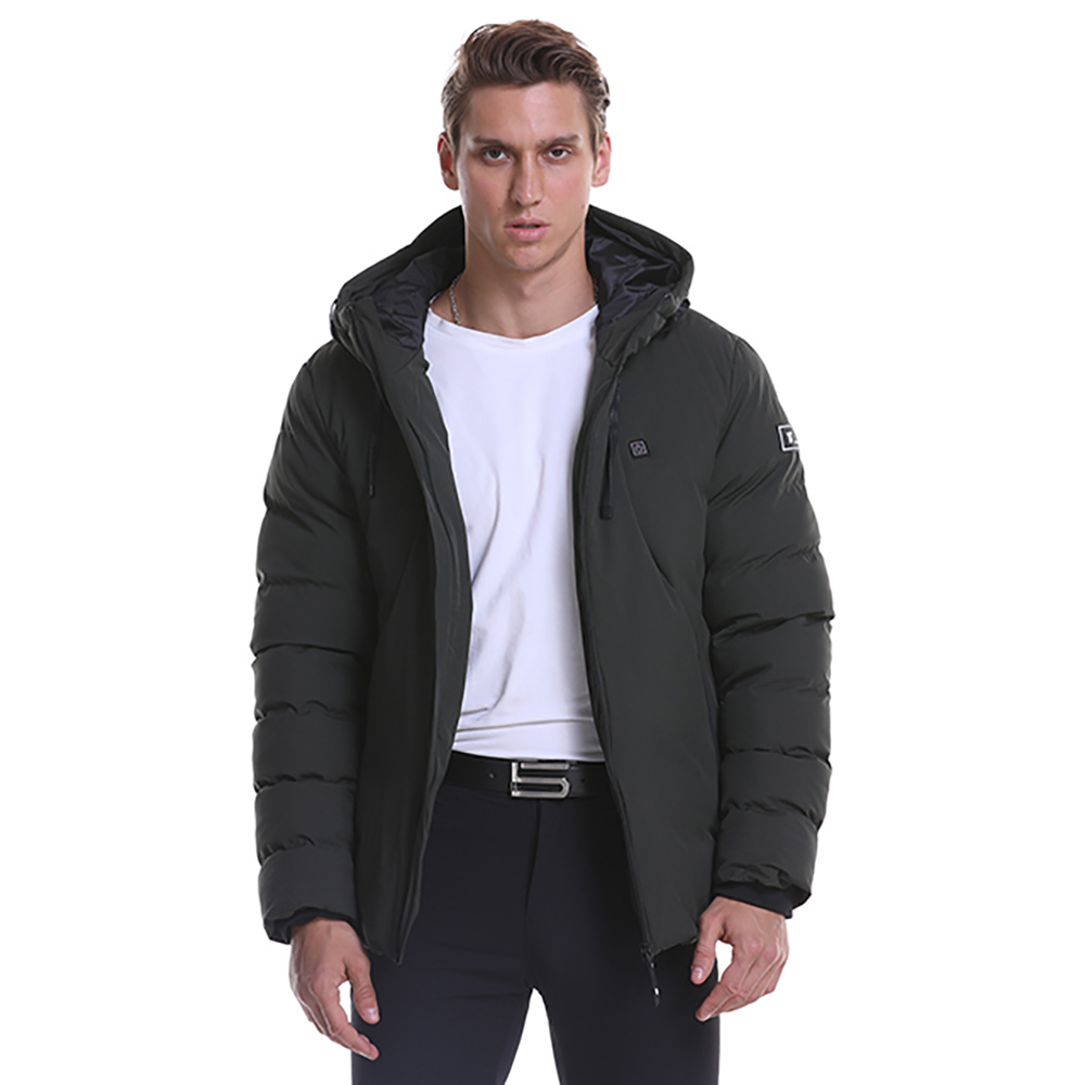Men Electric Heated Jacket Heating Coat USB Vest Thermal Warm Heated Vest Fishing Winter Jacket Gilet Chauffant B0809 210518