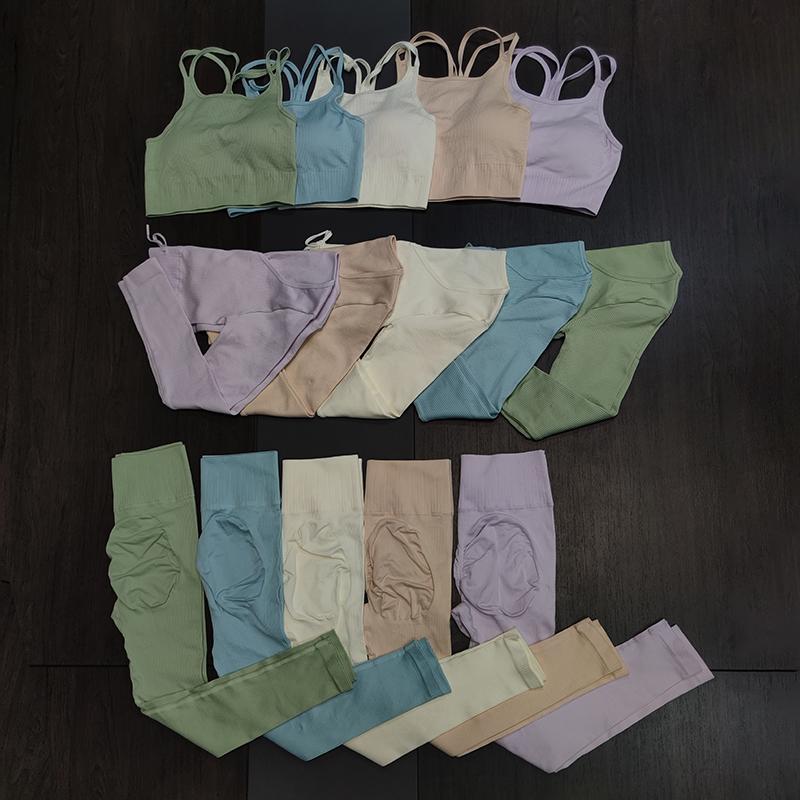 Women's Two Piece Pants Nessaj 3Pcs Seamless Sets For Women Sexy Wireless Bras Long Sleeve T-Shirts High Waist Leggings Quick Dry Yoga Fitne, Blue
Women's Two Piece Pants Nessaj 3Pcs Seamless Sets For Women Sexy Wireless Bras Long Sleeve T-Shirts High Waist Leggings Quick Dry Yoga Fitne, Blue