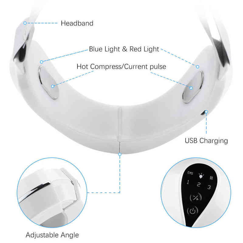 NXY Face Care Devices Ems Facial Massager Chin Lift Belt Led Photon Therapy Face Slimming Vibration Device Cellulite Jaw Lifting Machine Dropship 0222