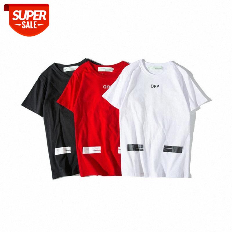 Tide brand OFF short sleeve high street arrow round neck WHITE loose T-shirt men #HK8r, White;black
Tide brand OFF short sleeve high street arrow round neck WHITE loose T-shirt men #HK8r, White;black