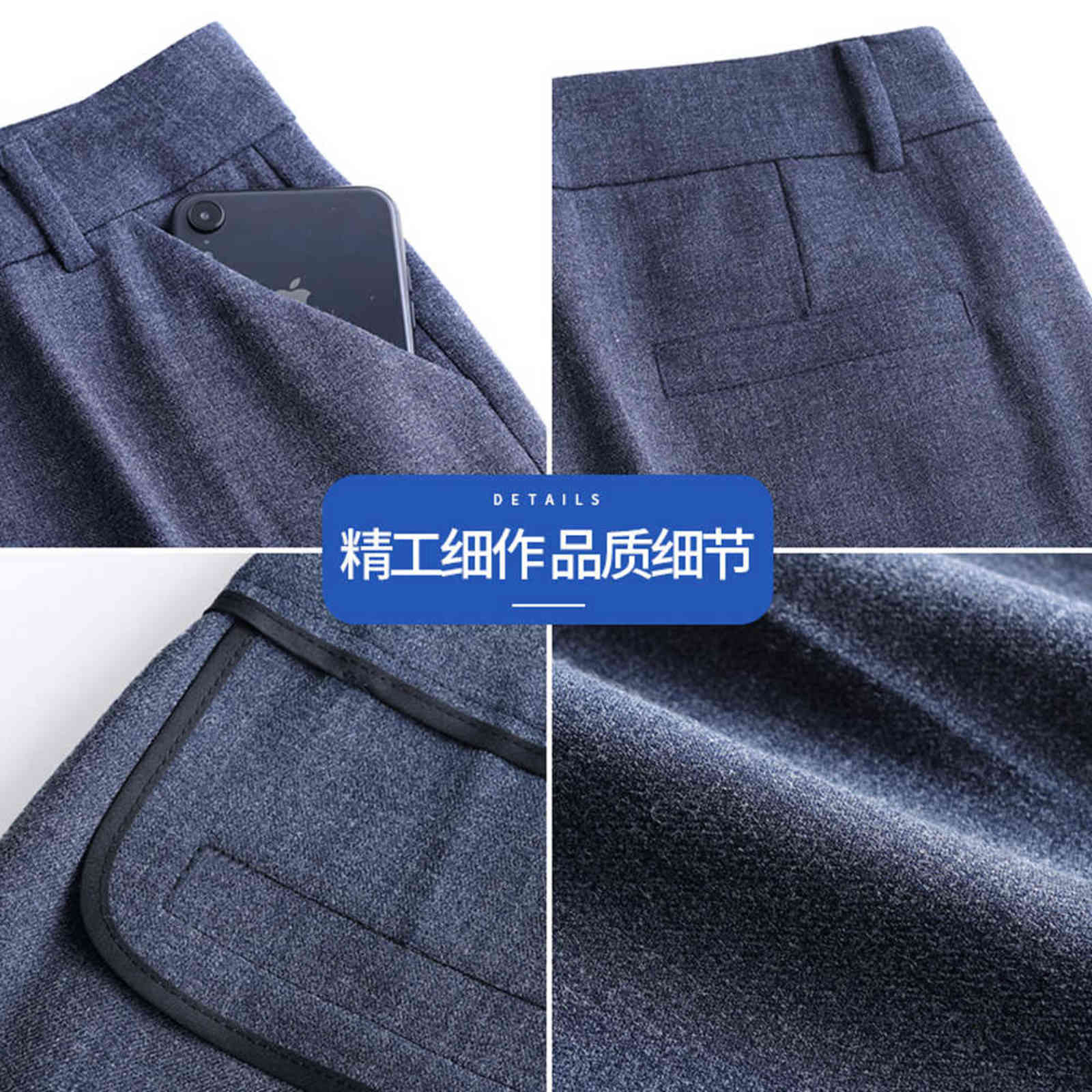 Plus Size High Waist Women's Pants Black Work Wear Office Elegant Straight Female Quality Gray Casual Trousers 211115