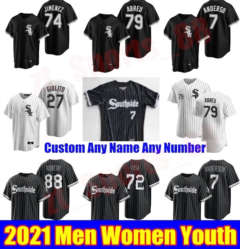 Chicago Tim Anderson White Sox 2021 City Connect Baseball Jerseys Yoan Moncada Jose Abreu Yermin Mercedes Nick Madrigal Eloy Jimenez Men Wom, Blue;black
Chicago Tim Anderson White Sox 2021 City Connect Baseball Jerseys Yoan Moncada Jose Abreu Yermin Mercedes Nick Madrigal Eloy Jimenez Men Wom, Blue;black