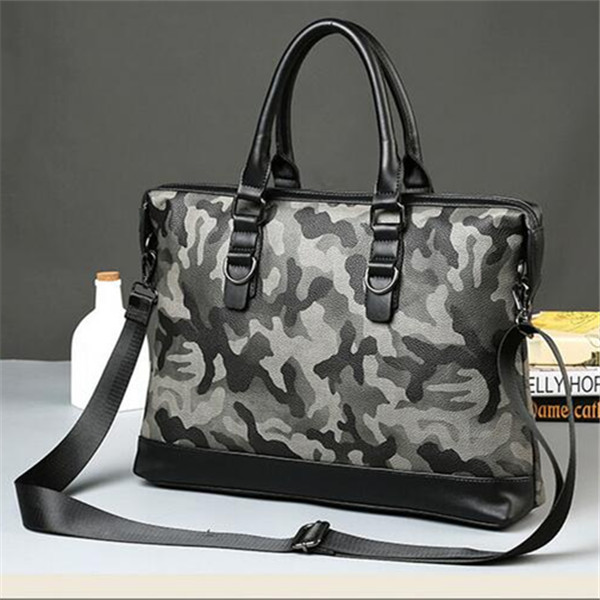 Factory wholesale men bag street trend camouflage handbags personalized printed leather business computer bags Joker contrast mens shoulder handbag, Green
Factory wholesale men bag street trend camouflage handbags personalized printed leather business computer bags Joker contrast mens shoulder handbag, Green