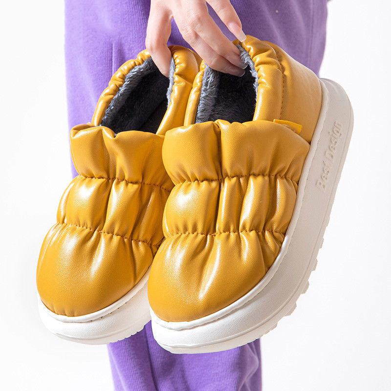 Slippers Cotton Women Winter Home Furnishing Couples Waterproof Non-slip Soft-soled Bag Indoor Warm Shoes Zapatos Mujer, Black
Slippers Cotton Women Winter Home Furnishing Couples Waterproof Non-slip Soft-soled Bag Indoor Warm Shoes Zapatos Mujer, Black