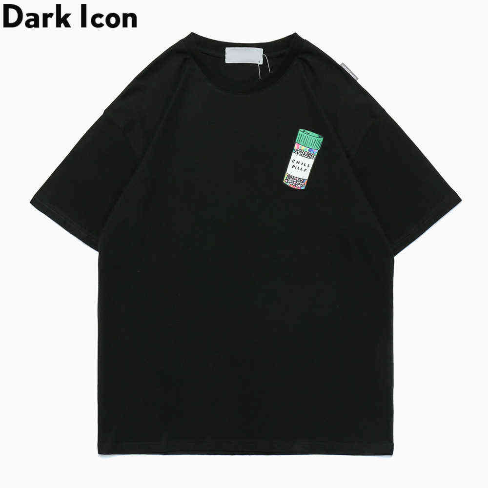 Printing Oversized Men's T-shirt Short Sleeve Summer Streetwear Tshirts Man Male Top 210603, Black
Printing Oversized Men's T-shirt Short Sleeve Summer Streetwear Tshirts Man Male Top 210603, Black