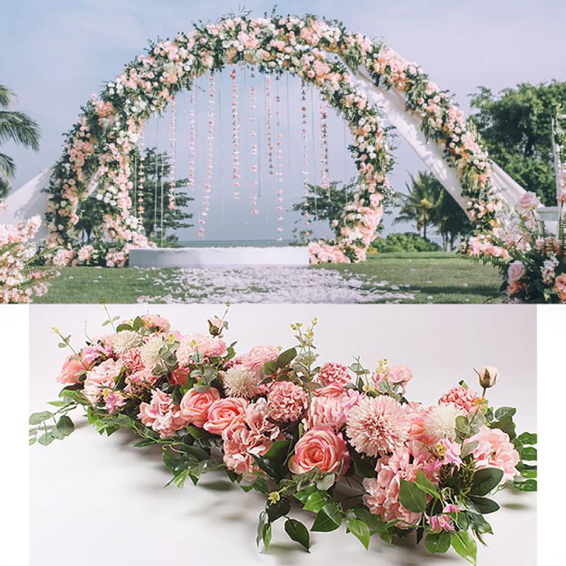 Decorative Flowers & Wreaths 50cm Wedding Stage Background Wall Decoration Flower Row Hanging Outdoor Forest Arrangement Long Of
Decorative Flowers & Wreaths 50cm Wedding Stage Background Wall Decoration Flower Row Hanging Outdoor Forest Arrangement Long Of