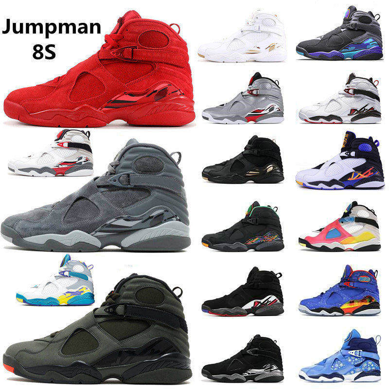 2021 Top Fashion JUMPMAN 8 8s Mens Basketball Shoes Valentines Day Cool Grey White Aqua Playoff Raid Quai Bred Alternate GS Take Flight Sports Sneakers, Packing;not sold separately
2021 Top Fashion JUMPMAN 8 8s Mens Basketball Shoes Valentines Day Cool Grey White Aqua Playoff Raid Quai Bred Alternate GS Take Flight Sports Sneakers, Packing;not sold separately
