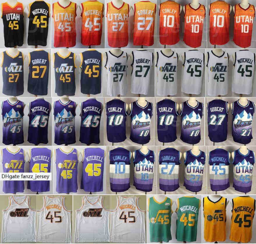 Basketball Donovan Mitchell Jersey 45 Man Rudy Gobert 27 Mike Conley 10 For Sport Fans Purple Black White Yellow Green Navy Blue, Black;red
Basketball Donovan Mitchell Jersey 45 Man Rudy Gobert 27 Mike Conley 10 For Sport Fans Purple Black White Yellow Green Navy Blue, Black;red