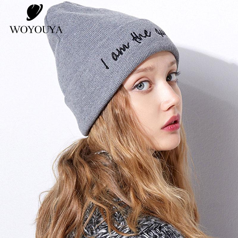 Autumn Winter Letters Knitted Hat Women Versatile Simple Ladies Hats Warm For Z176 Beanie/Skull Caps, Blue;gray
Autumn Winter Letters Knitted Hat Women Versatile Simple Ladies Hats Warm For Z176 Beanie/Skull Caps, Blue;gray