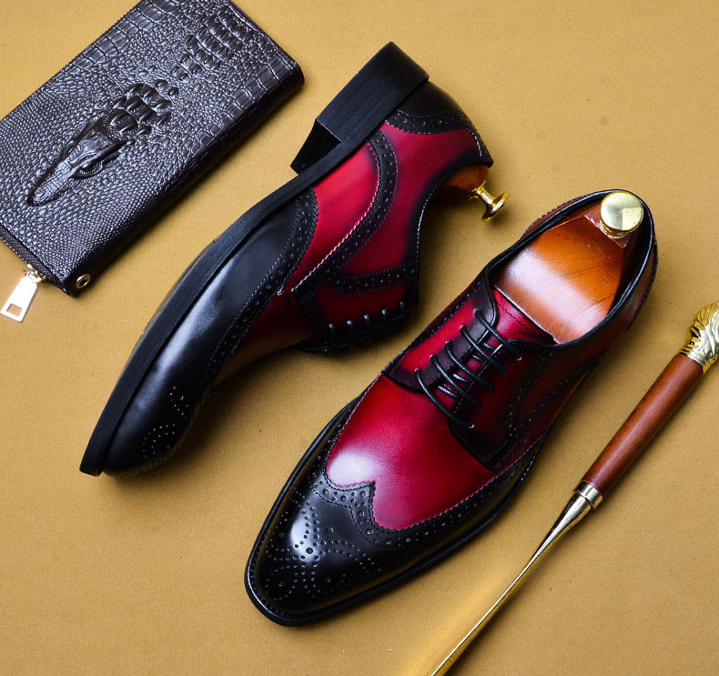 Fashion Oxford Shoe For Men Genuine Leather Brogue Shoes Men Handmade Unique Vintage Office Wedding Formal Dress Shoe, Black
Fashion Oxford Shoe For Men Genuine Leather Brogue Shoes Men Handmade Unique Vintage Office Wedding Formal Dress Shoe, Black