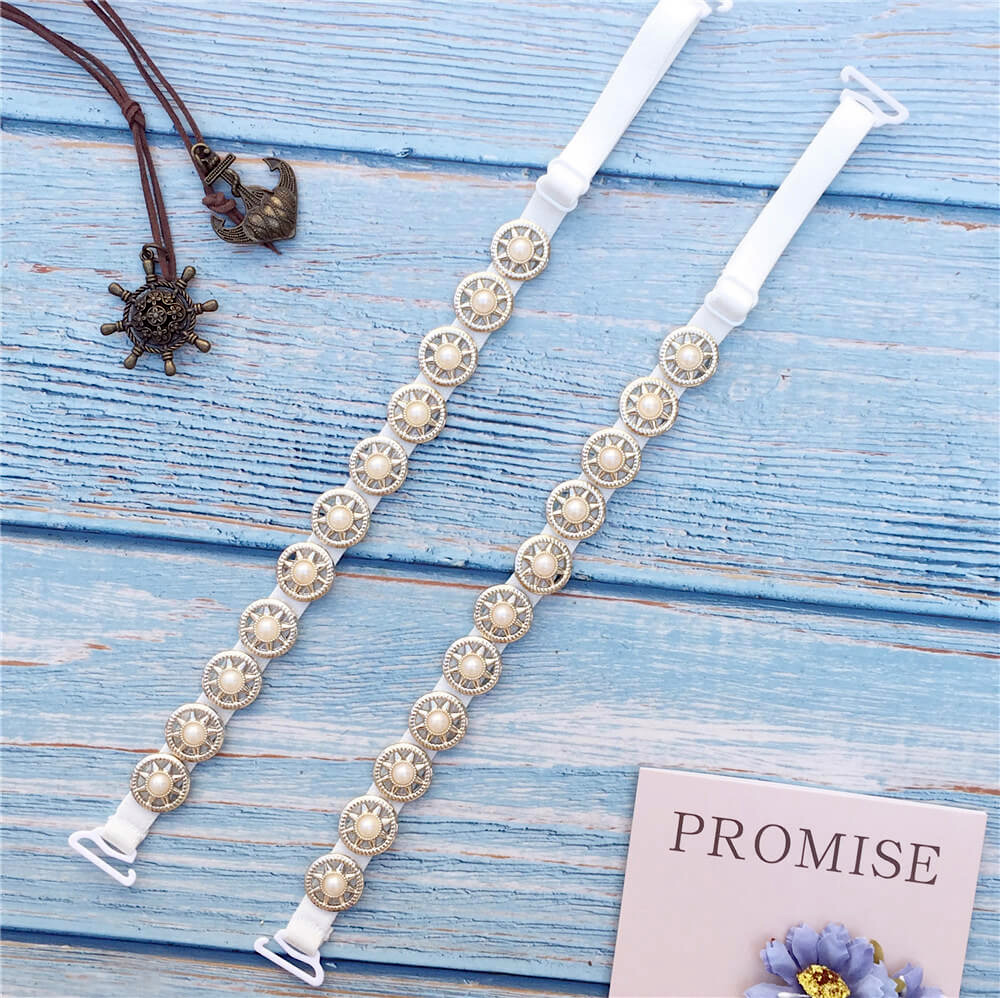 Women Intimates Accessories Detachable Decorative Bra Strap Moly Story Pearl Lingerie Straps
Women Intimates Accessories Detachable Decorative Bra Strap Moly Story Pearl Lingerie Straps