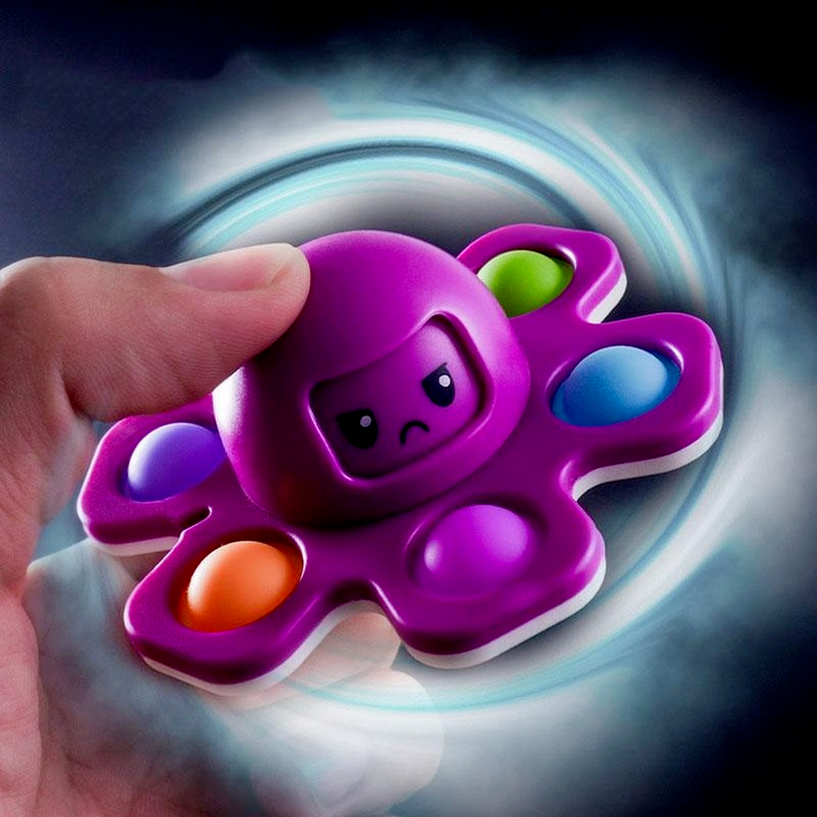 Fidget Toys Octopus fingerts spinner Plush Push Bubble Dice Anti-Irritability Venting Artifact Fingertip Novelty Sensory Autism Needs Anxiety Reliever Toy 4963
Fidget Toys Octopus fingerts spinner Plush Push Bubble Dice Anti-Irritability Venting Artifact Fingertip Novelty Sensory Autism Needs Anxiety Reliever Toy 4963