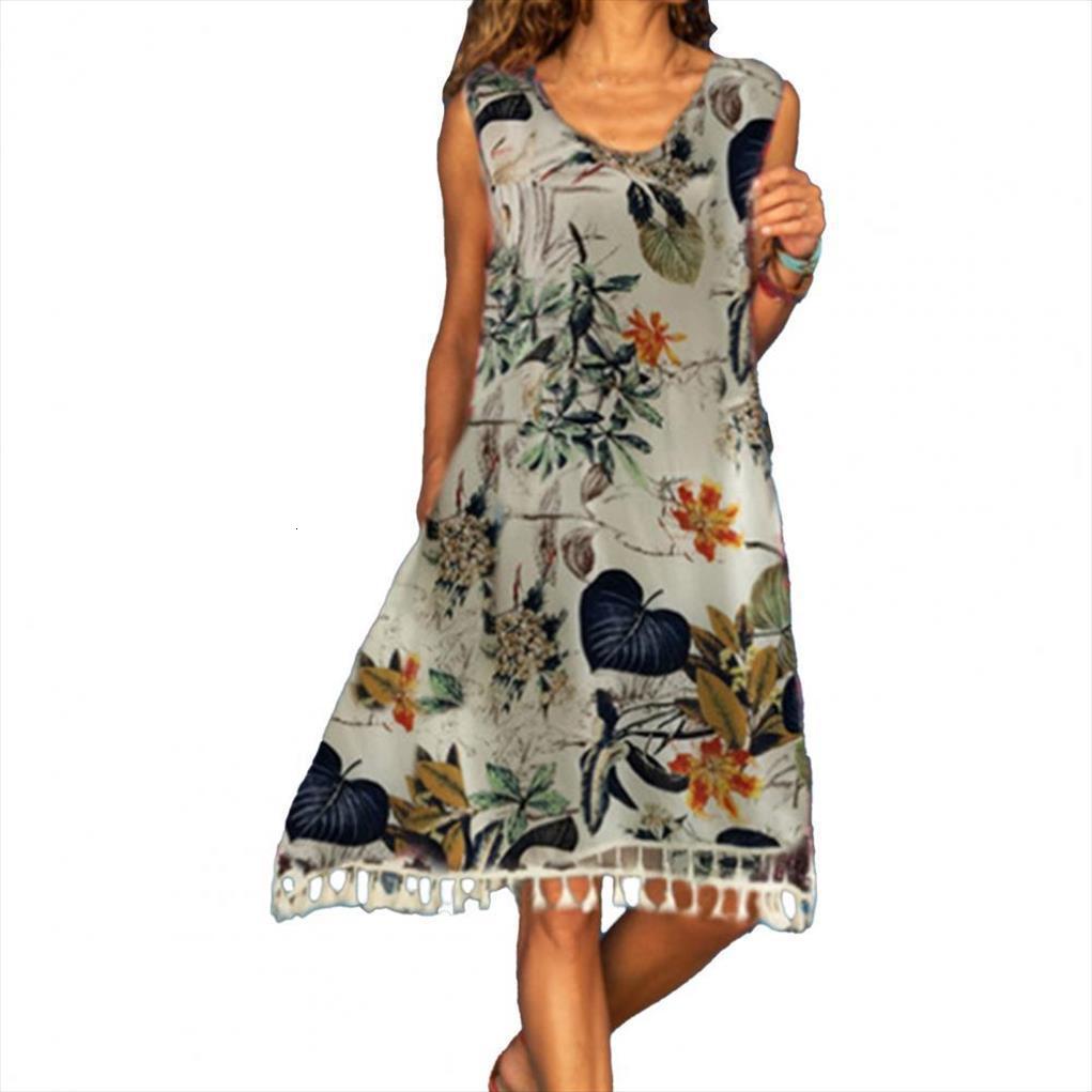 sales floral print tassel women dress summer sleeveless round neck beach, Black;gray
sales floral print tassel women dress summer sleeveless round neck beach, Black;gray