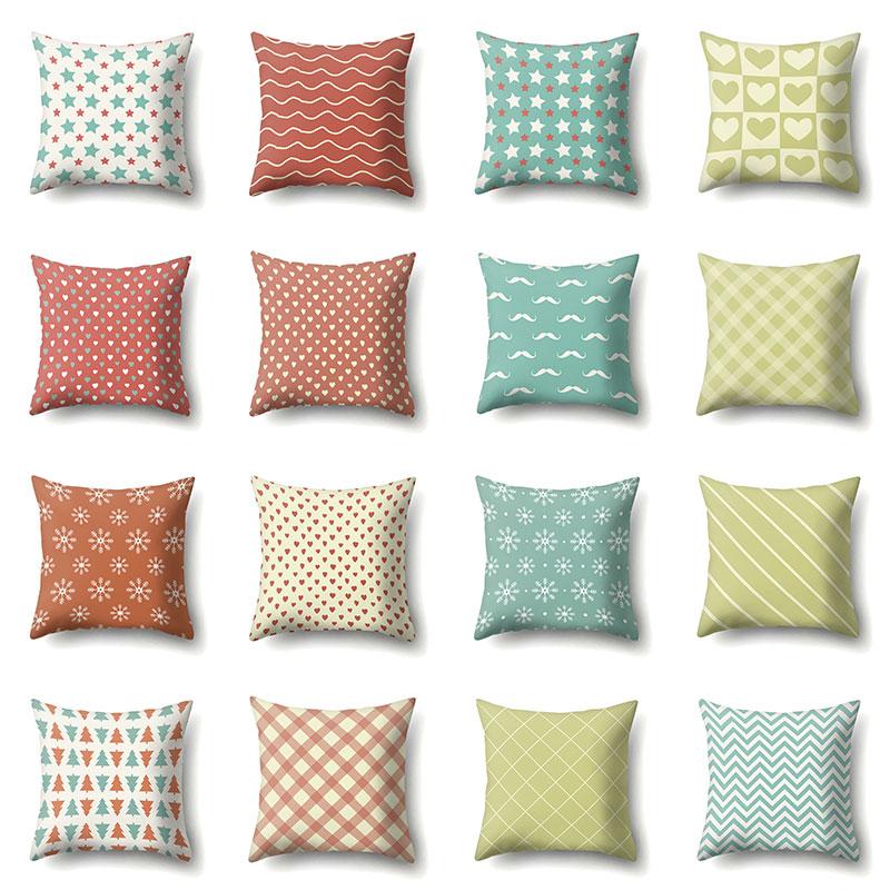 Pillow Case Simple Green Geometry Cushion Cover Wavy Arrow Polyester Peachskin For Home Sofa Decoration
Pillow Case Simple Green Geometry Cushion Cover Wavy Arrow Polyester Peachskin For Home Sofa Decoration