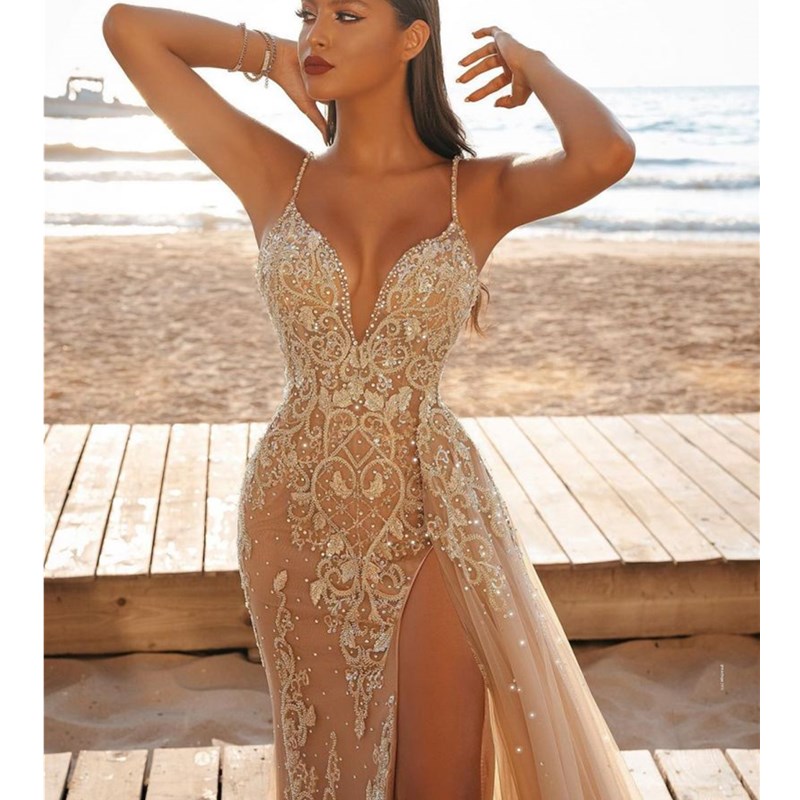 Ball Gown Wedding Dresses Sweetheart Corset Floor Length Princess Bridal Gowns Beaded Lace Pearls Custom Made WD0002