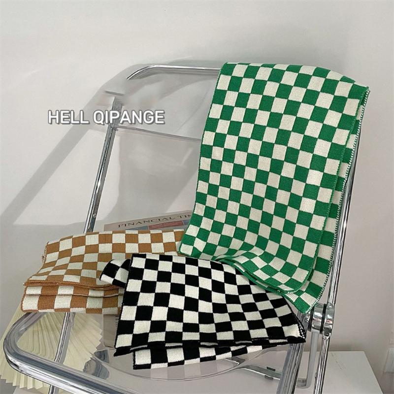 Scarves Student Gift For Women Girl Autumn Pashmina Shawls Korean Style Checkerboard Scarf Lady Warm
Scarves Student Gift For Women Girl Autumn Pashmina Shawls Korean Style Checkerboard Scarf Lady Warm