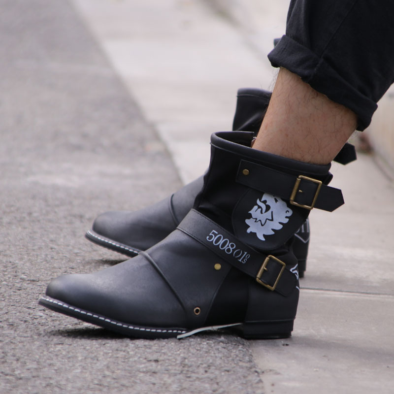 Men male PU leather man plus size ankle boots autumn warm matin shoe mens vintage zapatos de hombres personlizar zapatosSM0028