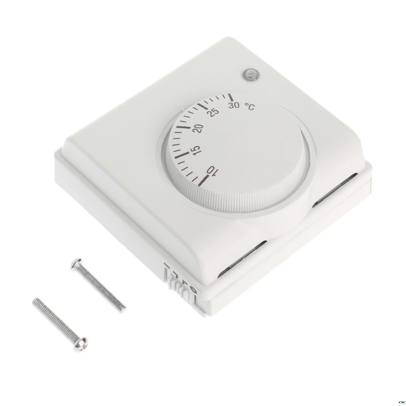 220V 6A Mechanical room thermostat Temperature controlled air conditioning En Floor Gas Boiler heating