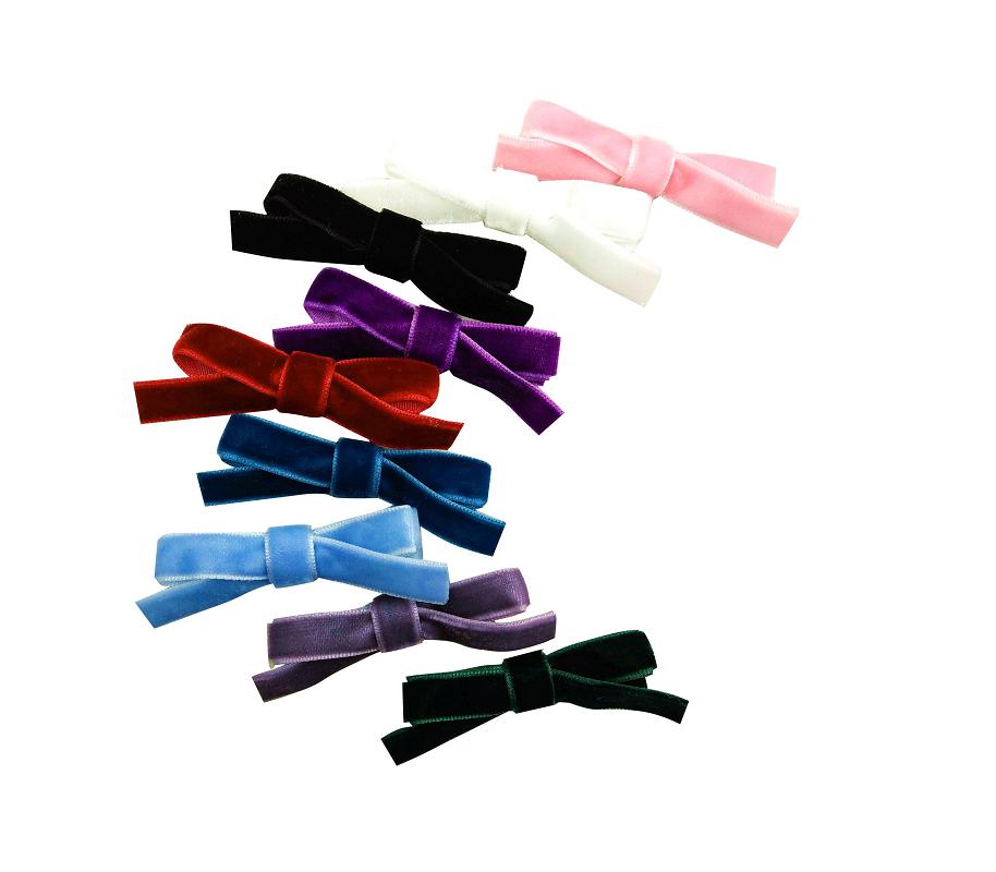 2021 new 2" velvet slip hairpin,girls hair clip 100pcs, No clip