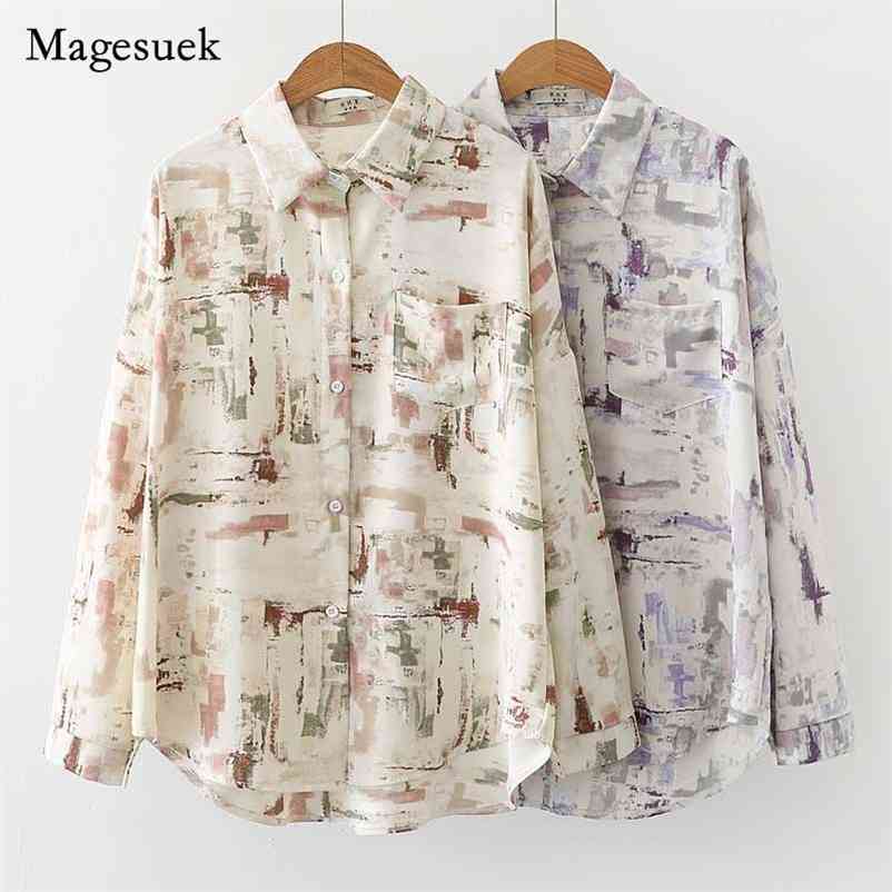 Autumn Women's Lapel Fashion Slim Blouse Women Printed Casual Tops Long Sleeve Pocket Cardigan Shirt Blusas Mujer 11327 210518, Blue
Autumn Women's Lapel Fashion Slim Blouse Women Printed Casual Tops Long Sleeve Pocket Cardigan Shirt Blusas Mujer 11327 210518, Blue
