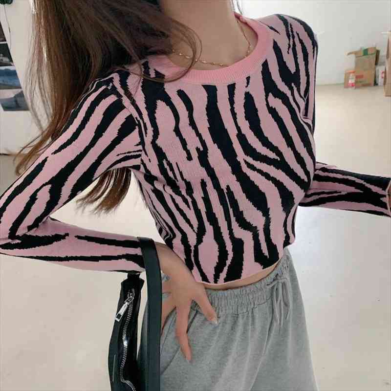 cropped pullovers women knit crop sweater pink black zebra patternsweaters knitted sweater, White;black
cropped pullovers women knit crop sweater pink black zebra patternsweaters knitted sweater, White;black
