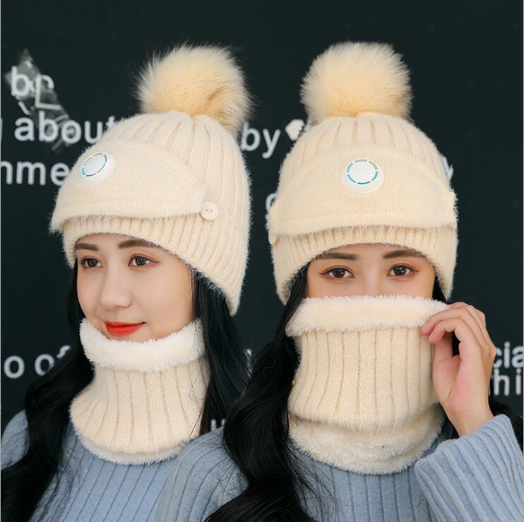 New autumn winter women's thick warm knitted Hats & Scarves Sets GSZM023 fashion Three-piece set of bib, mask, headgear and hat
New autumn winter women's thick warm knitted Hats & Scarves Sets GSZM023 fashion Three-piece set of bib, mask, headgear and hat