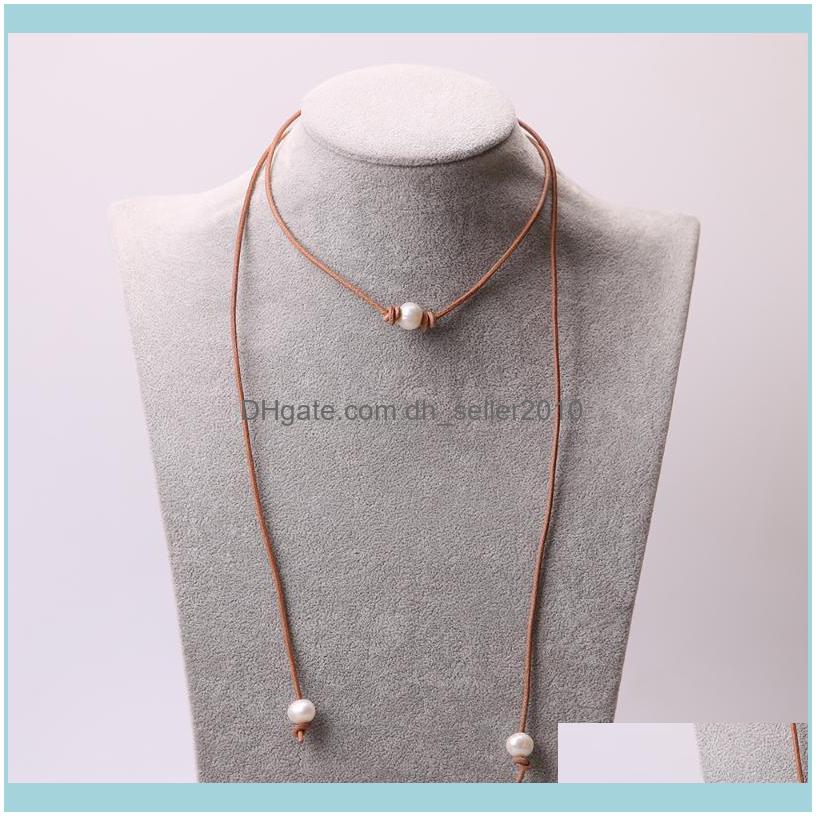 Necklaces & Pendants Jewelrywrap Pearl Leather Necklace Women Jewelry,Light Brown Tan Chokers For Girls,Handmade White Pearls Jewelry,Fashio
Necklaces & Pendants Jewelrywrap Pearl Leather Necklace Women Jewelry,Light Brown Tan Chokers For Girls,Handmade White Pearls Jewelry,Fashio