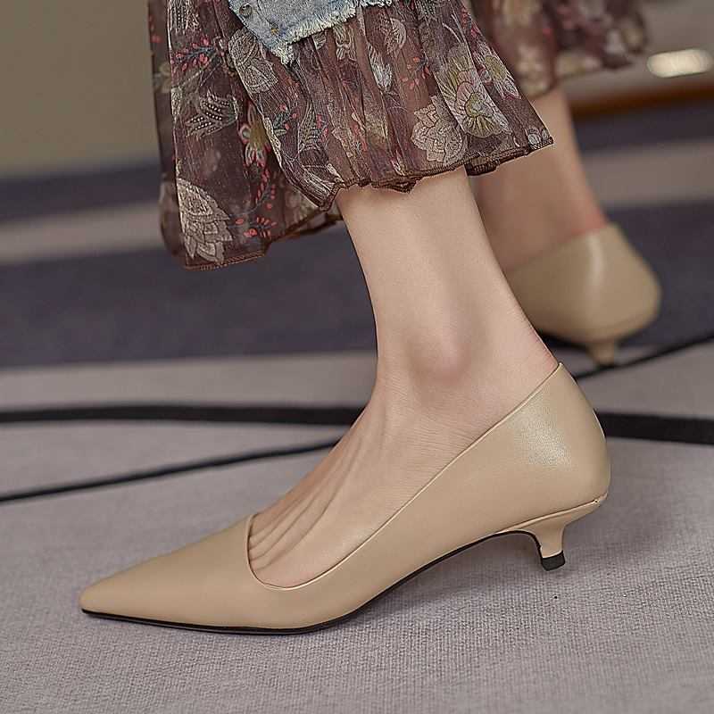 ALLBITEFO Size 33-43 Pointed Toe Thin Heel Real Genuine Leather High Heel Shoes Golden Fashion Women Heels Shoes kitten heels 210611, As picture
ALLBITEFO Size 33-43 Pointed Toe Thin Heel Real Genuine Leather High Heel Shoes Golden Fashion Women Heels Shoes kitten heels 210611, As picture
