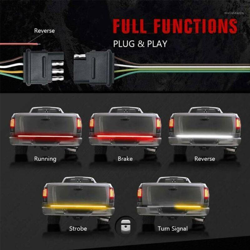 60" Tailgate LED Strip Bar Stop Brake Turn Signal Tail Light For F150 Emergency Lights
60" Tailgate LED Strip Bar Stop Brake Turn Signal Tail Light For F150 Emergency Lights
