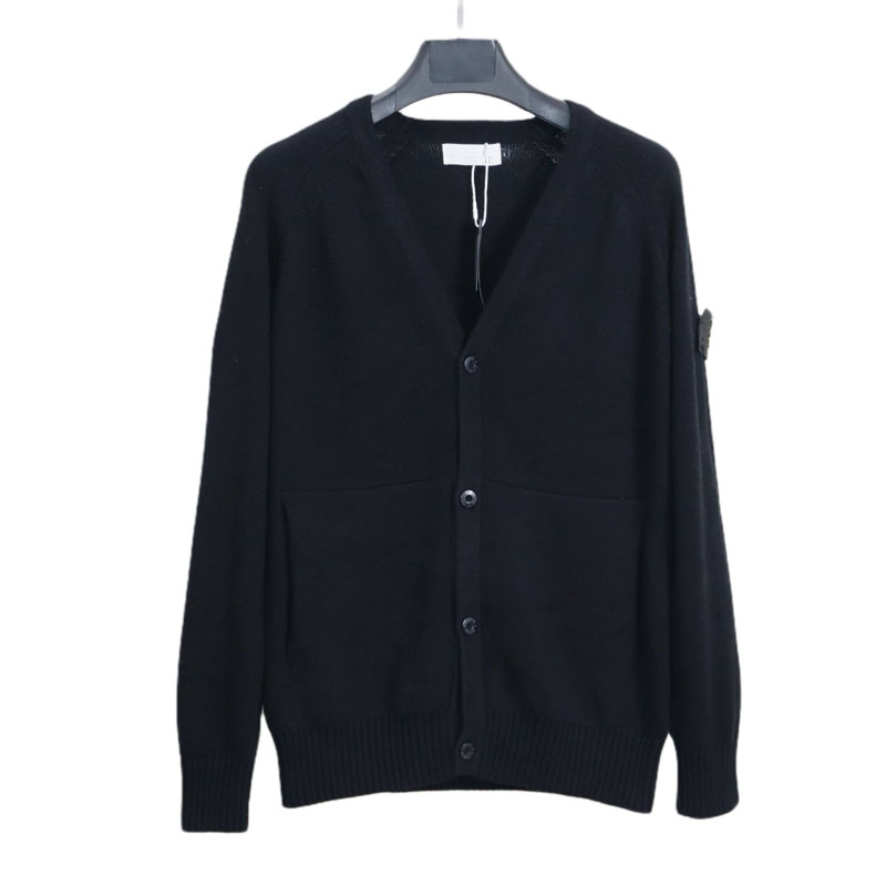 Women's Knitted Cardigan Sweater Solid Color Spring And Autumn Fashion Loose Knitted Long Section
