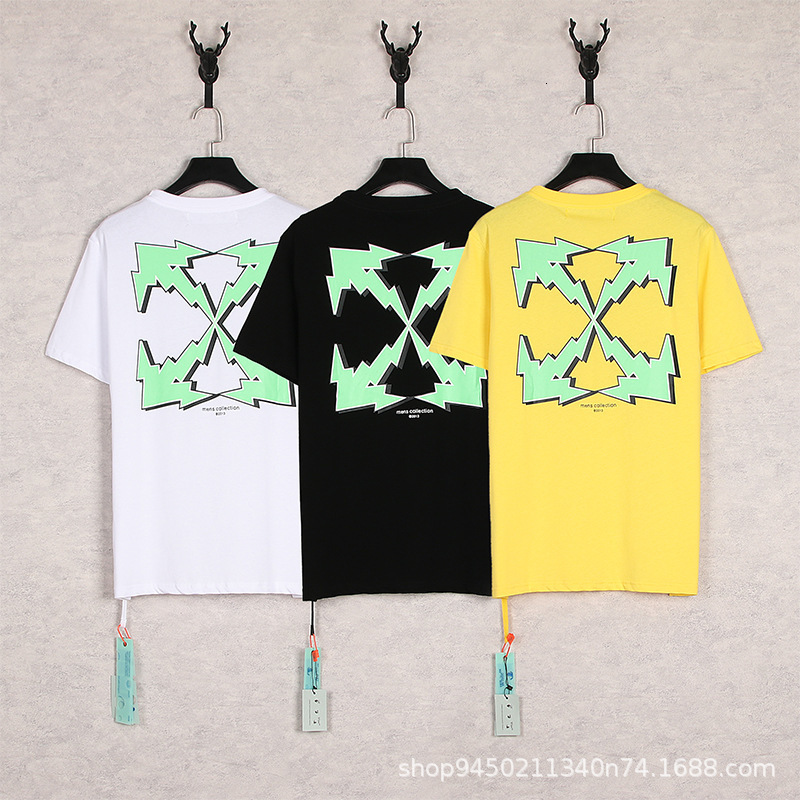 T-shirt 2021 Spring Summer Off New Trend Square Letter Printing Casual Round Neck Short Sleeve for Men and Womenvisg, White
T-shirt 2021 Spring Summer Off New Trend Square Letter Printing Casual Round Neck Short Sleeve for Men and Womenvisg, White