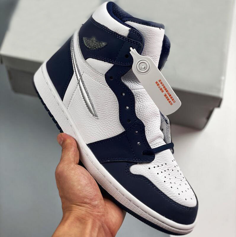 2021 Women Mid Jumpman 1 1s Basketball Shoes navy blue Classic Sneakers Sports Dress Shoe san, Bubble film
2021 Women Mid Jumpman 1 1s Basketball Shoes navy blue Classic Sneakers Sports Dress Shoe san, Bubble film