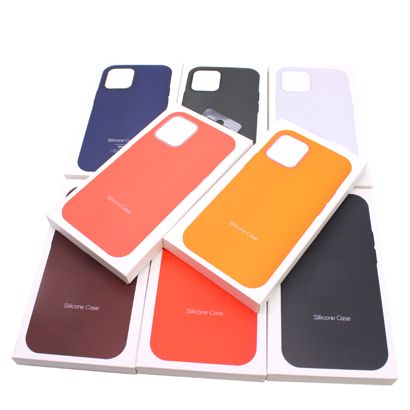 Magnetic Liquid Silicone Phone Cases With Retail Box For iP 12 Pro Max Mini Full Soft Cover
Magnetic Liquid Silicone Phone Cases With Retail Box For iP 12 Pro Max Mini Full Soft Cover