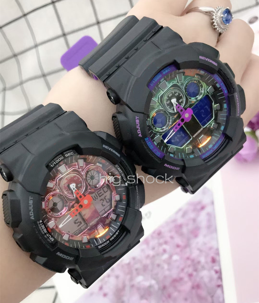 HOT fashion waterproof men's wristwatch Sport dual display GMT Digital LED reloj hombre student watch relogio masculino, Black red
HOT fashion waterproof men's wristwatch Sport dual display GMT Digital LED reloj hombre student watch relogio masculino, Black red