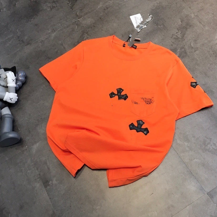 Hearts/chrome t Shirt Corl Xinchao Cross Skinned Round Neck T-shirt Men's 21 Summer Sanskrit Embroidery Short Sleeve T-sh, Orange
Hearts/chrome t Shirt Corl Xinchao Cross Skinned Round Neck T-shirt Men's 21 Summer Sanskrit Embroidery Short Sleeve T-sh, Orange