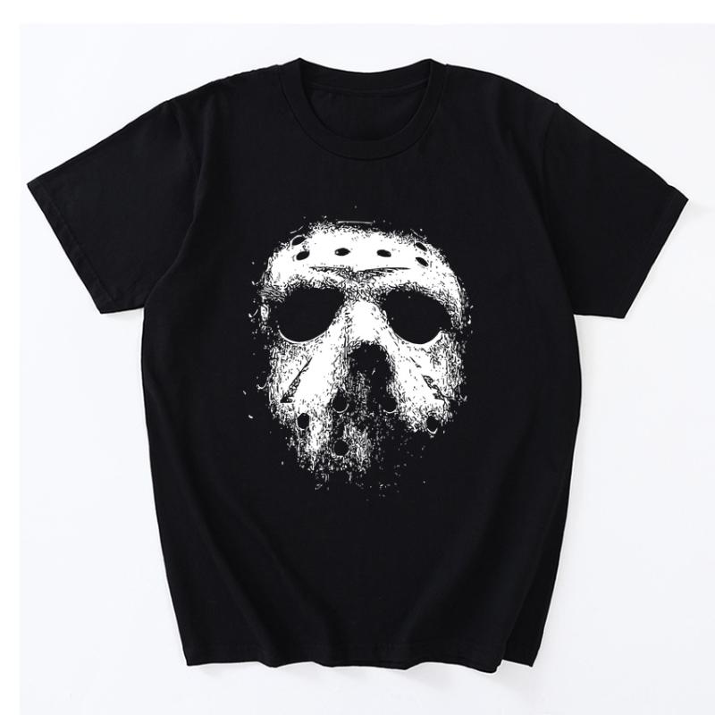 Men's T-Shirts Jason Voorhees Hockey Mask T Shirt Casual Cotton Tops Tee Loose Comfortable Clothes Gift, Black
Men's T-Shirts Jason Voorhees Hockey Mask T Shirt Casual Cotton Tops Tee Loose Comfortable Clothes Gift, Black