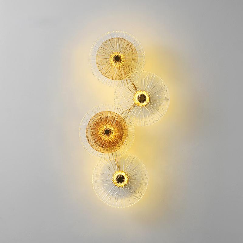 Wall Lamp Postmodern Light Luxury Living Room Background Bedside Personalized Glass Aisle
Wall Lamp Postmodern Light Luxury Living Room Background Bedside Personalized Glass Aisle