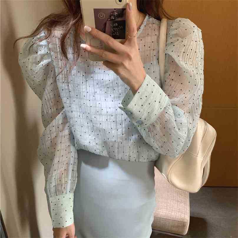 All Match Puff Sleeves Blouses Korean Chic Sweet Gentle O-Neck Mesh Vintage Streetwear Office Lady Shirts 210525, Apricot
All Match Puff Sleeves Blouses Korean Chic Sweet Gentle O-Neck Mesh Vintage Streetwear Office Lady Shirts 210525, Apricot