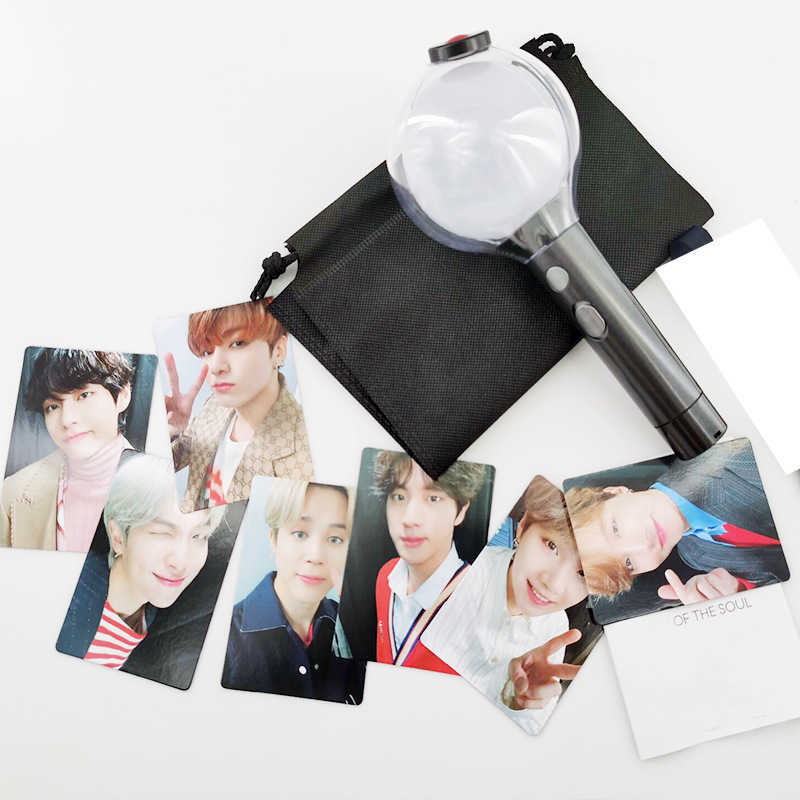 NEW Kpop Bangtan Boys VER 4 Light Stick MAP OF SOUL Concert Original Light Sticks Bluetooth Function Glow Stick Fans Collections X0612, Gray
NEW Kpop Bangtan Boys VER 4 Light Stick MAP OF SOUL Concert Original Light Sticks Bluetooth Function Glow Stick Fans Collections X0612, Gray