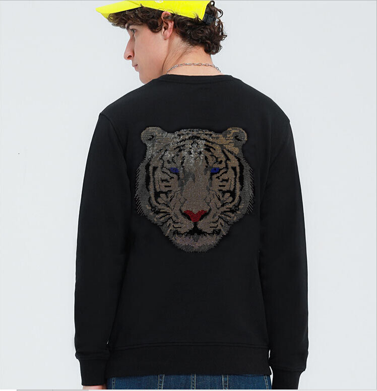 Men's Hoodies & Sweatshirts 2021 younger male sweatershirt autumn drill man lose design casual hoodies on the back strass, Black
Men's Hoodies & Sweatshirts 2021 younger male sweatershirt autumn drill man lose design casual hoodies on the back strass, Black
