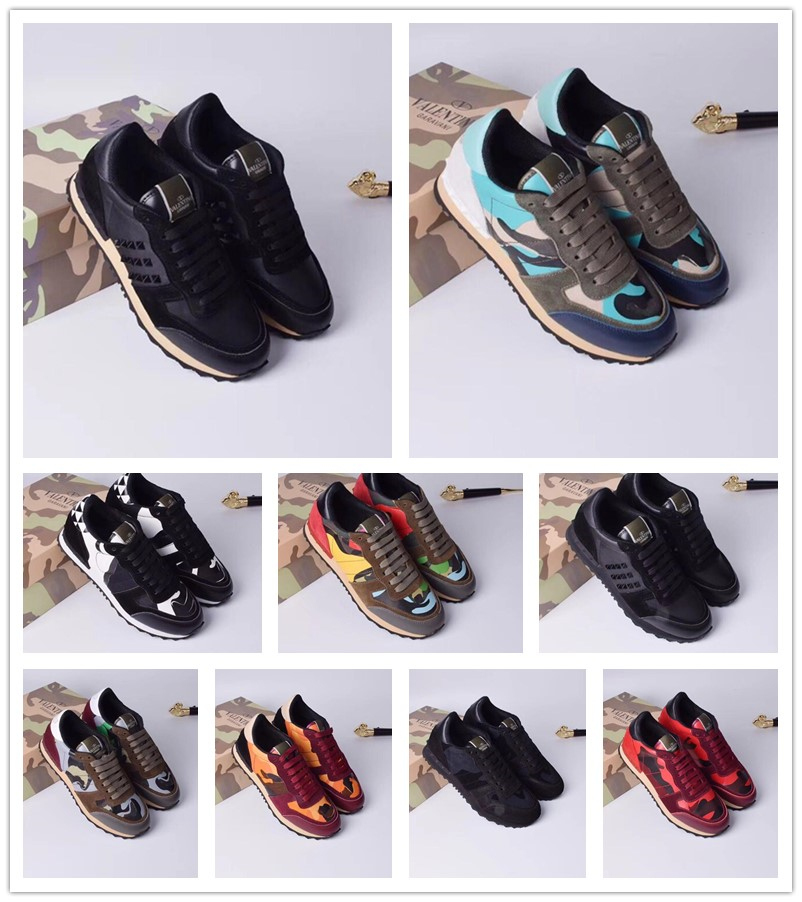 2021 Fashion Mens womens Shoes Platform Lace Up Mesh Breathable Camouflage Valentino Trainers Casual Sneakers Male Spring Men Women
2021 Fashion Mens womens Shoes Platform Lace Up Mesh Breathable Camouflage Valentino Trainers Casual Sneakers Male Spring Men Women