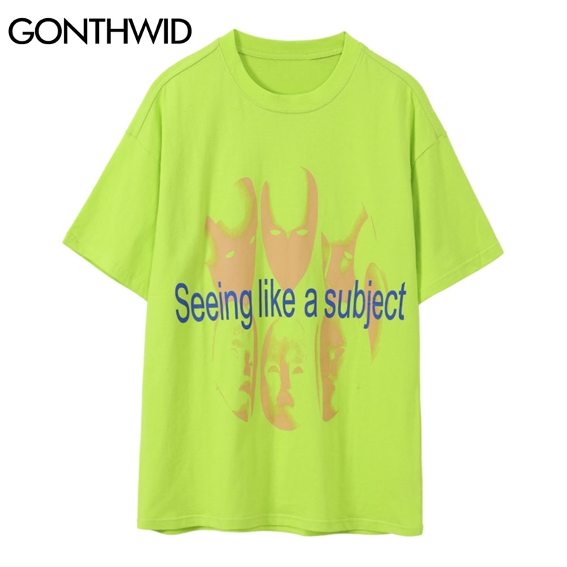 T-Shirts Harajuku Creative Face Mask Tees Shirts Hip Hop Casual Cotton Streetwear Tshirts Fashion Short Sleeve Men Tops 210602, White
T-Shirts Harajuku Creative Face Mask Tees Shirts Hip Hop Casual Cotton Streetwear Tshirts Fashion Short Sleeve Men Tops 210602, White