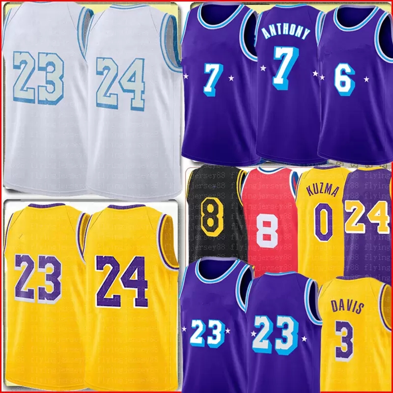 6 # 23 LeBron Los J ames Angeles Jersey Lake rs Carmelo 7 Anthony 3 Davis Russell 0 Westbrook Basketball Jerseys Alex 4 Caruso B ryan 34 O&#, Black
6 # 23 LeBron Los J ames Angeles Jersey Lake rs Carmelo 7 Anthony 3 Davis Russell 0 Westbrook Basketball Jerseys Alex 4 Caruso B ryan 34 O&#, Black