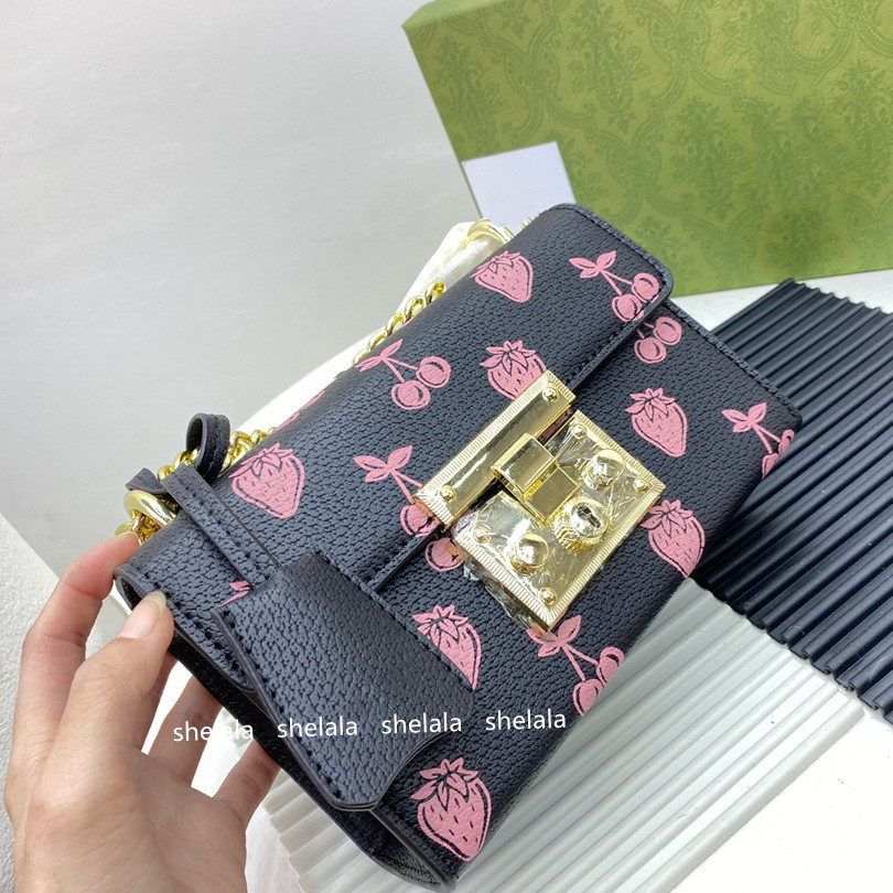 Women Cherry Shoulder Chain Bags Designer Strawberry Crossbody Phone Bag Girls Cute Purses Small Chains Totes with Letter Tag high quality, Contact seller
Women Cherry Shoulder Chain Bags Designer Strawberry Crossbody Phone Bag Girls Cute Purses Small Chains Totes with Letter Tag high quality, Contact seller